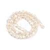 Natural Cultured Freshwater Pearl Beads Strands PEAR-P064-19D-04A-3