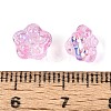 Electroplate Glass Beads Strands EGLA-T021-22E-4