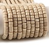 Natural Fossil Beads Strands G-M420-A10-01-1