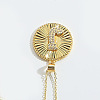 Brass Micro Pave Cubic Zirconia Necklaces FS-WG1D774-10-1