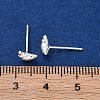 925 Sterling Silver Stud Earrings EJEW-R015-03S-5