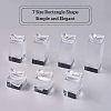 Acrylic Single Jewelry Display Stand Sets RDIS-FG0001-02-5