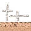 Easter Brass Micro Pave Clear Cubic Zirconia Pendants CU-CBA9AB3-28P-2
