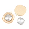 Alloy Pendant Cabochon Settings FIND-G112-02E-2