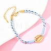 304 Stainless Steel Link Bracelets BJEW-K303-02D-2