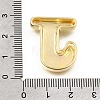 Brass Slide Charms KK-Z163-01G-J-3