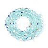 Transparent Glass Beads Strands EGLA-N021-4mm-02-2