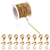  DIY Chain Bracelet Necklace Making Kit DIY-TA0005-60-9
