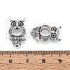 Tibetan Style Alloy Bead Frame TIBEB-T005-03AS-3