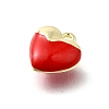 Alloy Enamel Charms PALLOY-R157-03G-01-2