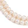 Natural Cultured Freshwater Pearl Beads Strands PEAR-I007-07Y-04A-4