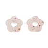 Marbled Stone Style Opaque Acrylic Beads LS-OACR-G009-06B-1