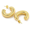 Rack Plating Brass Stud Earrings EJEW-M247-03G-2