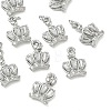 SHEGRACE Brass Micro Pave Cubic Zirconia Pendants XGRQ3D639-516P-1