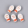 Handmade Porcelain Ceramic Beads PORC-Q005-06A-1