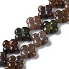 Natural Indian Agate Beads Strands G-N418-D03-01-1