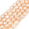 Natural Cultured Freshwater Pearl Beads Strands PEAR-P064-20K-01C-2