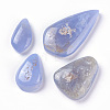 Natural Blue Chalcedony Cabochons G-O174-14-1
