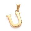 304 Stainless Steel Pendants STAS-F106-95G-U-01-1