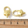 Brass Lobster Claw Clasps KK-F893-03G-3