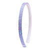 Cute Glitter ABS Plastic Hair Bands PW-WG6FA95-12-1