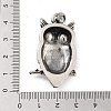 Retro 304 Stainless Steel Pendants STAS-I205-08AS-3