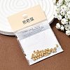 SHEGRACE Brass Crimp Beads XGR0054G-85G-6