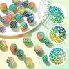 40Pcs Imitation Pearl Acrylic Beads OACR-FS0002-89A-17-3