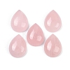 Natural Rose Quartz Cabochons G-H094-01A-07A-1