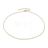 Brass Figaro Chain Necklaces NJEW-JN03209-1