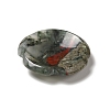 Natural Bloodstone Worry Stones G-E586-01T-4