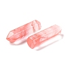 Watermelon Stone Glass Pointed Pendants G-D460-01R-3