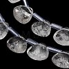 Natural Quartz Crystal Beads Strands G-C292-A03-01-2