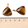 Natural Tiger Eye Pendants G-L614-D04-G02-3