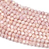 Electroplate Bicone Glass Beads Strands GL-T021-2.5x3mm-16-20-3
