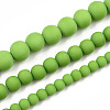 Opaque Glass Beads Strands GLAA-T032-P4mm-MD06-4