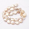 Natural Baroque Pearl Keshi Pearl Beads Strands PEAR-Q004-21B-2
