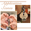 3Pcs 3 Styles Brass Pendants KK-FH0008-46-5