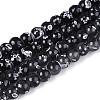 Baking Paint Glass Beads Strands DGLA-N015-4mm-10-1