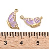 304 Stainless Steel with Enamel Charms STAS-L022-400G-02-3