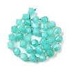 Natural Quartz Dyed Beads Strands G-U023-A02-20-3