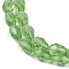 Transparent Glass Beads Strands EGLA-N013-T6mm-D13-3