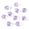 10Pcs Glass Imitation Austrian Crystal Beads GLAA-TADJ0001-11J-2