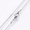 304 Stainless Steel Coreana Chain Necklaces NJEW-O102-25P-2