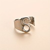 304 Stainless Steel Cuff Rings FS-WGEAFE6-38-1