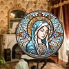 Virgin Mary Acrylic Window Hanging Ornaments PW-WG8AEE1-01-1