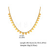 304 Stainless Steel Mini Multiple Charm Necklaces for Women WGEADAB-01-1
