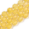 Natural Agate Beads Strands G-T131-82A-10-1