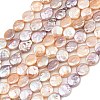 Natural Baroque Keshi Pearl Coin Beads Strands PA-CBAFEE8-15C-2