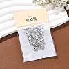 SHEGRACE Brass Pave Cubic Zirconia Rectangle Connector Charms XGRQ2O062-438A-P-6